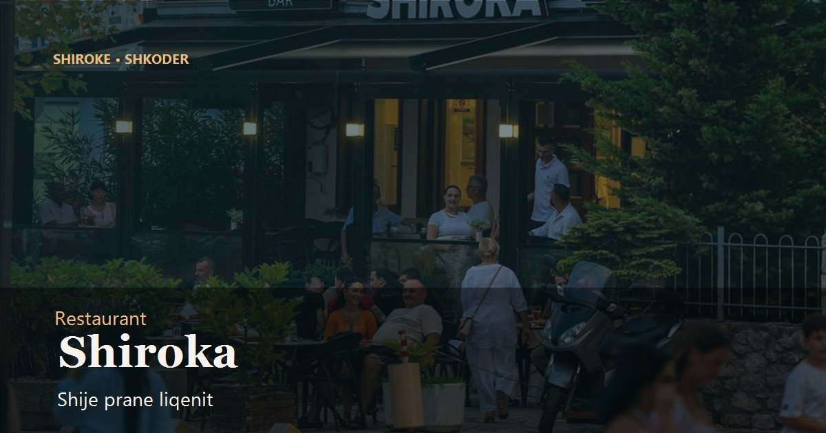 Restaurant Shiroka: image from shirokarestaurant.com